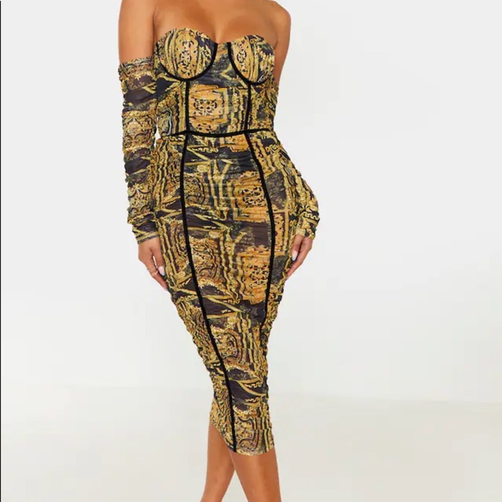Bold Print Dress